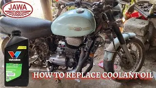 The ultimate Jawa coolant oil drain and flush guide