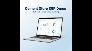 Cement Store ERP SaaS &ndash; Full-Stack Application