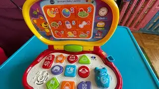 Vtech Brilliant baby Laptop for Toddler with Joel 32 months old