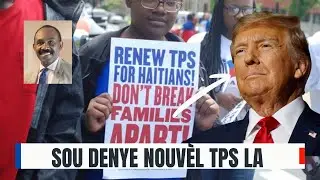 FLASH! Stanley Lucas reyaji sou denye nouvèl Sou #TPS pou Ayisyen  3 Fevriye 2026