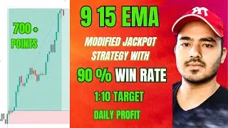 9 & 15 EMA modified Strategy || 90% Accuracy || scalping strategy