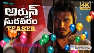 ARJUN SURAVARAM TELUGU MOVIE TRAILER REVIEW