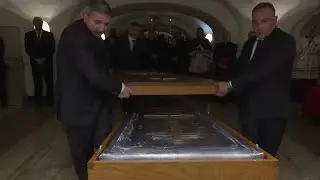 Pope Benedict XVI was buried under St. Peter's Basilica in the Vatican