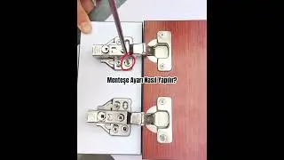 Dolap Kapağı Menteşe Ayarı Nasıl Yapılır?
