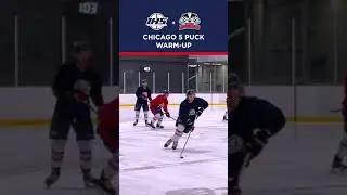 Chicago 5 Puck Warm-Up Hockey Drill For Full Team