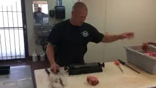 Sharpening with a TRI-STONE