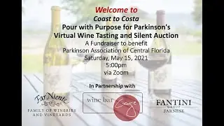 Pour with Purpose for Parkinsons - Zoom Event
