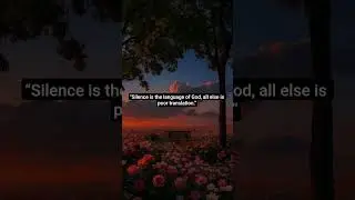 silence, divine, soul, faith, spirituality, wisdom, peace, god, inner calm, #shorts #shortsfeed
