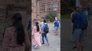 Magnificent castle ruins in Heidelberg. Великолепие руин #shorts #travel #europe #germany #замки