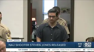Steven Jones released from prison for 2015 NAU shooting