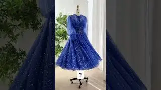1, 2, 3, 4? Выберите своё любимое платье миди с длинными рукавами. #платье #платье #мода #свадьба...