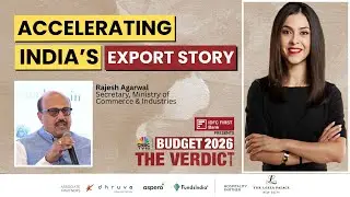 The Budget Verdict LIVE | Budget 2026: Accelerating | India’s Export Story | Nirmala Sitharamsn
