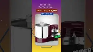 Best wet grinder under 4000 #wetgrinder #grinder #grindersunite