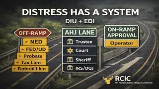 DIU & EDI: The Upstream System Real Estate Operators Use to Manage Distress