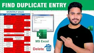 Excel Me Duplicate Entry Kaise Nikale | How To Find Duplicate Data in Excel | Duplicate Entry