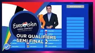 Eurovision 2020: OUR QUALIFIERS (Semi Final 2) | Our ESC 2020