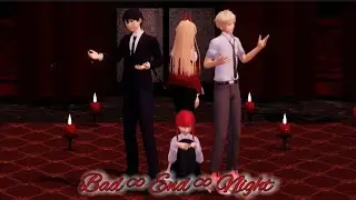 [MMD]Bad ∞ End ∞ Night Makima,Power,Aki and Denji ChainsawMan[MOTIONDL]チェーンソーマン