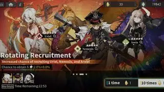 Alchemy Stars - Rotating Recruitment Banner ( Uriel - Nemesis - Areia )