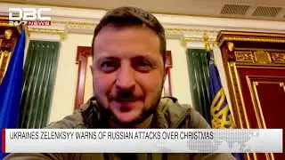 Ukraine&rsquo;s zelenksyy warns of russian attacks over christmas