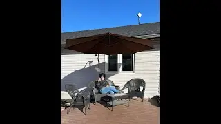 Ultimate Outdoor Shade: 🏖️10ft Offset Cantilever Patio Umbrella Review