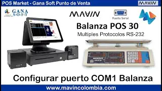 GanaSoft POSMarket Bascula RS-232 Integracion de Balanzas Moresco HY918 con el protocolo 96814C