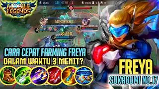 Best Freya build 2024 season 33 VS  HILDA Aggressive Exp!NGEBUT#freya #tutorialfreyamlbb #R5.paskal