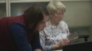 Older adults learning social media skills