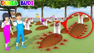 Yuta Mio Main Petak Umpet Tersesat Dikuburan Angker Penuh Darah | Baby Celine Dikejar Hantu😱