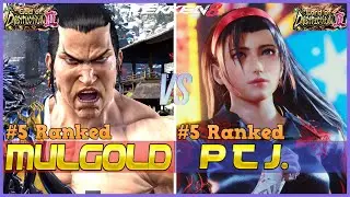 T8 ▰ MULGOLD (#5 Ranked Feng) Vs PTJ (#5 Ranked Jun) ▰ Tekken 8 High Level Gameplay
