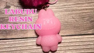 DIY Labubu Keychain/Cute & Easy Resin Craft Tutorial