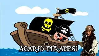 Agar.io - PIRATES ATTACKING AGARIO // EPIC GAMEPLAY!