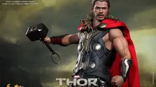 Hot toys Thor light asgardian armour version from the dark world.