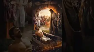 Jesus Raises Lazarus From Death | Miracle in Bethany #jesus #resurrection #miracle#shorts