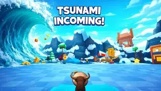 I play UPDATE 8 in BRAINROT TSUNAMI in Roblox 😮 