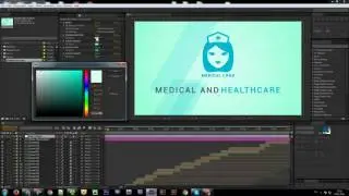 After Effects Tutorial  I  How change the colors in the Medical And Healthcare Presentation II