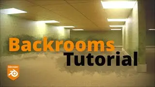 How to Make the Backrooms in Blender (Easy Tutorial)