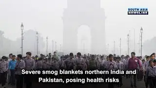 Severe smog blankets northern India and Pakistan, posing health risks