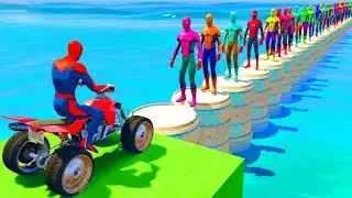 Spider Man Impossible Stunt 😲 | Color Challenge Game | Fun for Kids