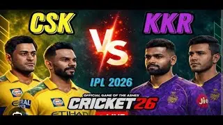 KKR VS CSK CRICKET 26