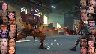 Gamers Reaction to Red Samurai vs Higgs in Death Stranding 2 On The Beach 