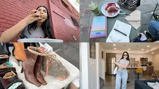 VLOG | writing a poetry book, rose bowl flea market, & understanding adhd