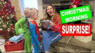 CHRISTMAS MORNING SURPRISE!