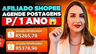 😱VENDAS NA SHOPEE NO AUTOMÁTICO! Como programar postagens automáticas no Instagram por 1 ano