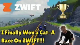 How I Managed To Win a Cat-A Zwift Race!