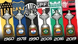 TODOS OS CAMPEÕES DA LIBERTADORES (1960-2019)