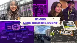 live hacking event vlog | H1303 by @HackerOneTV