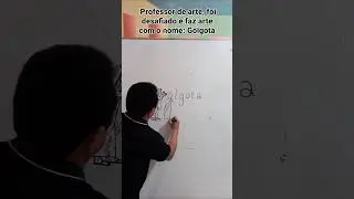 GOLGOTA Masterpiece Created with a Single WORD! #masterpiece #drawing #youtubeshorts #masterdrawing