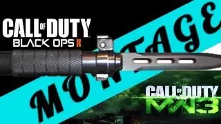 BO2/MW3 Knife Only SnD Montage - Stab And Destroy