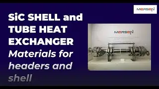 SiC shell and tube heat exchanger: Materials for headers and shell
