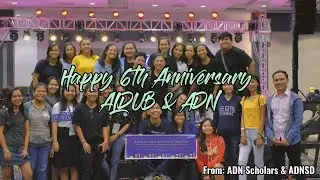 ADNSD | ALDUB 6TH ANNIVERSARY GREETINGS